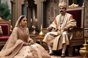 The king tried to convince her all his life, but the queen remained angry until her death