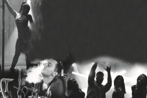 Hookah, alcohol and youth party of bar dancers in Delhi
