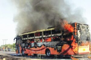 Rajasthan News: एसी बस बनी 22 यात्रियों की चिता
